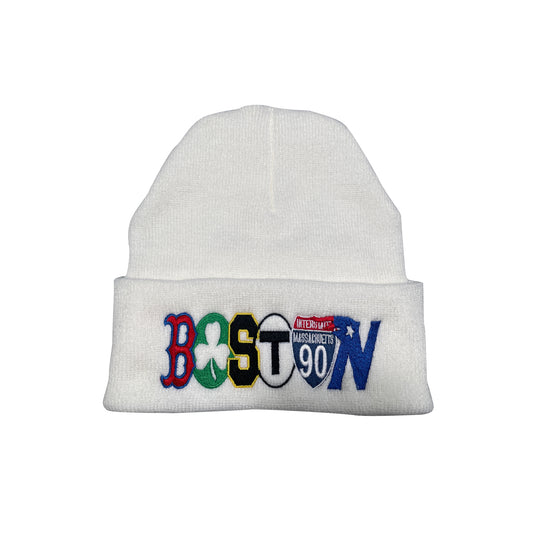 BORN IN BOSTON BEANIE