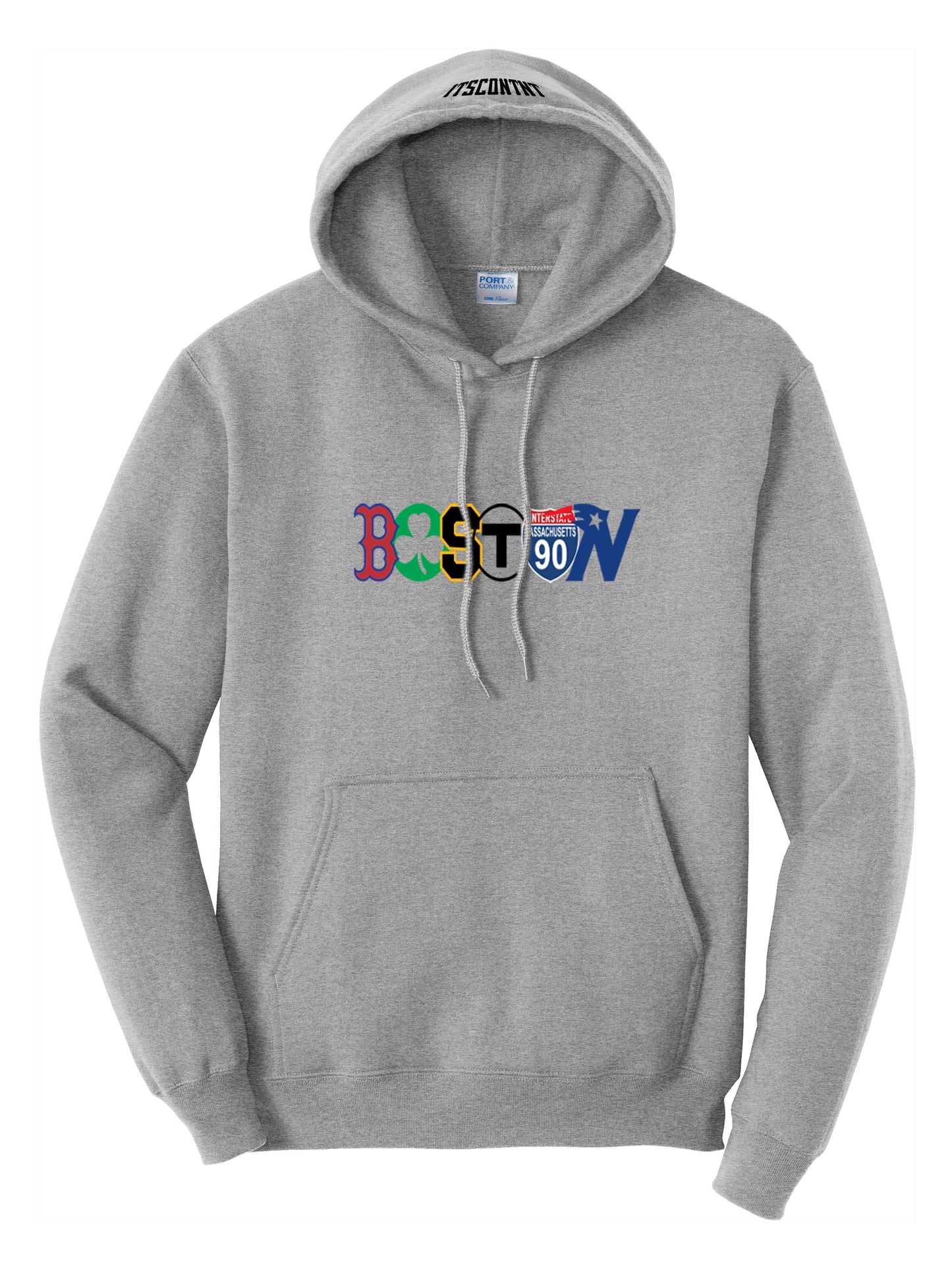 BOSTON CITY LOGO HOODIE