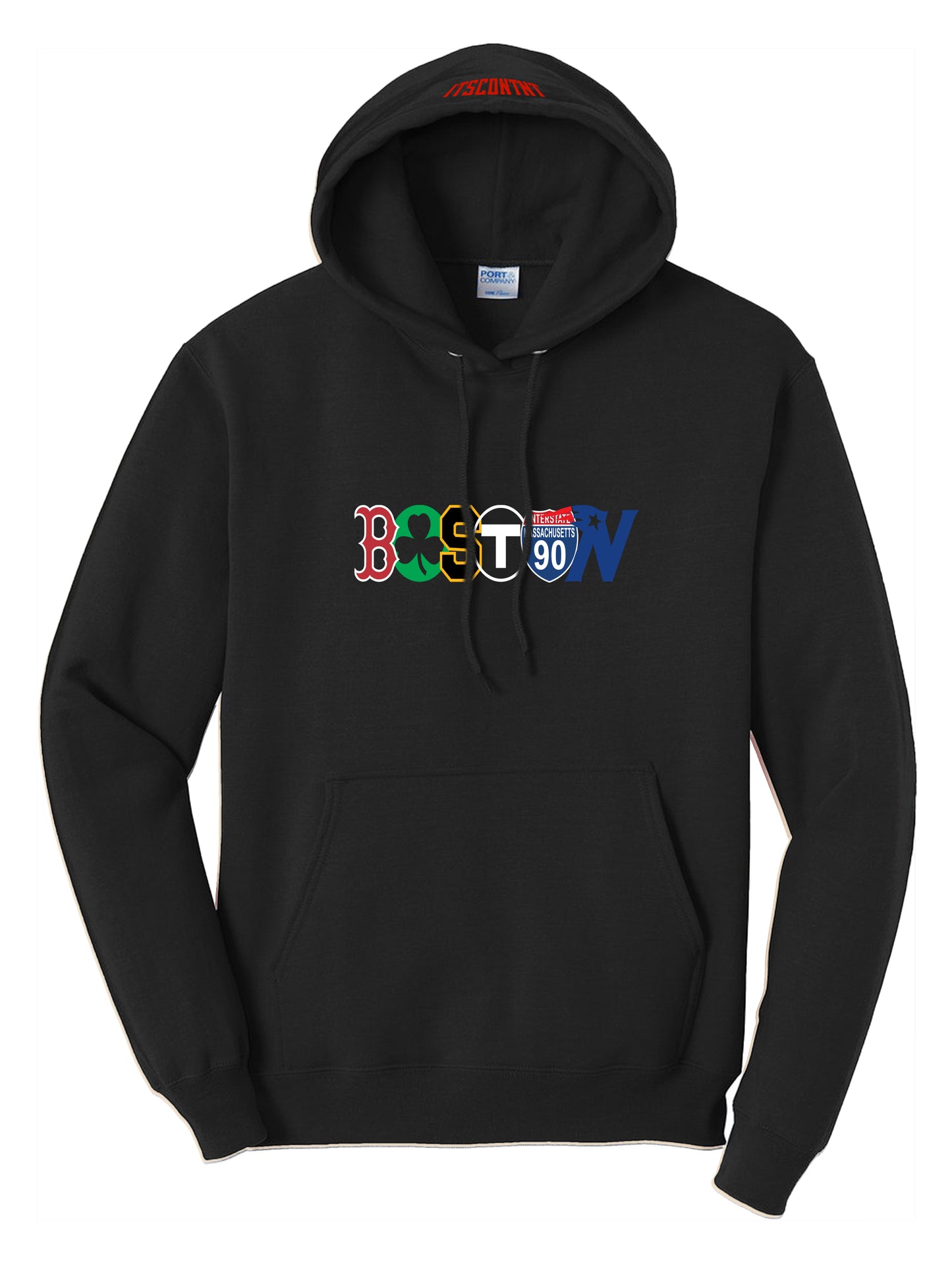 BOSTON CITY LOGO HOODIE