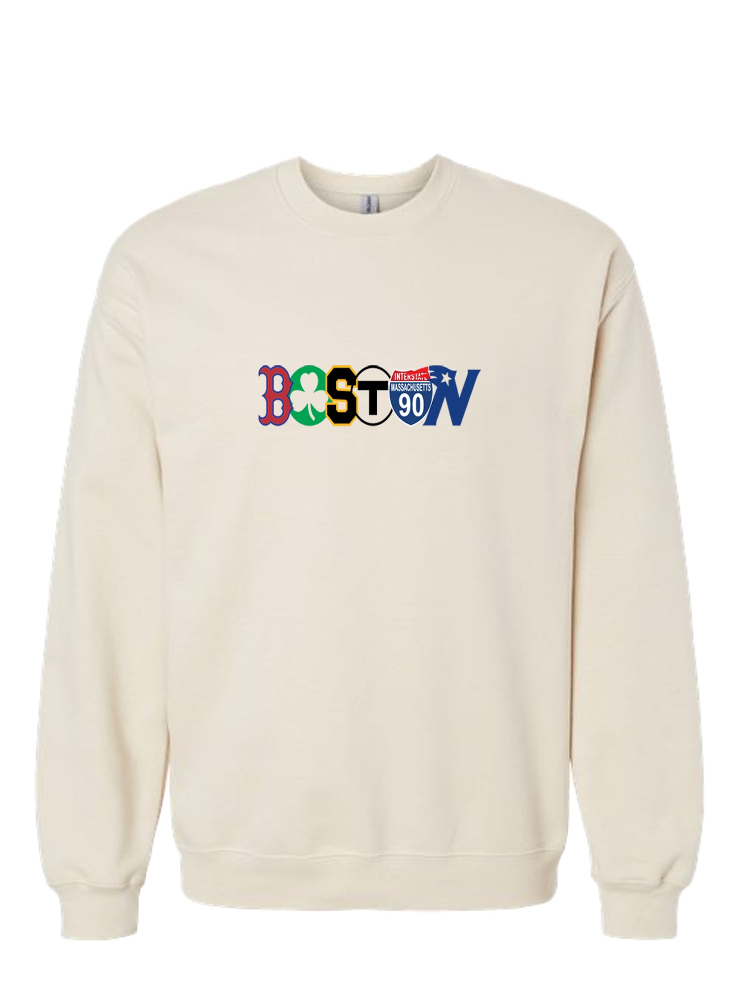 BOSTON CITY LOGO CREWNECK