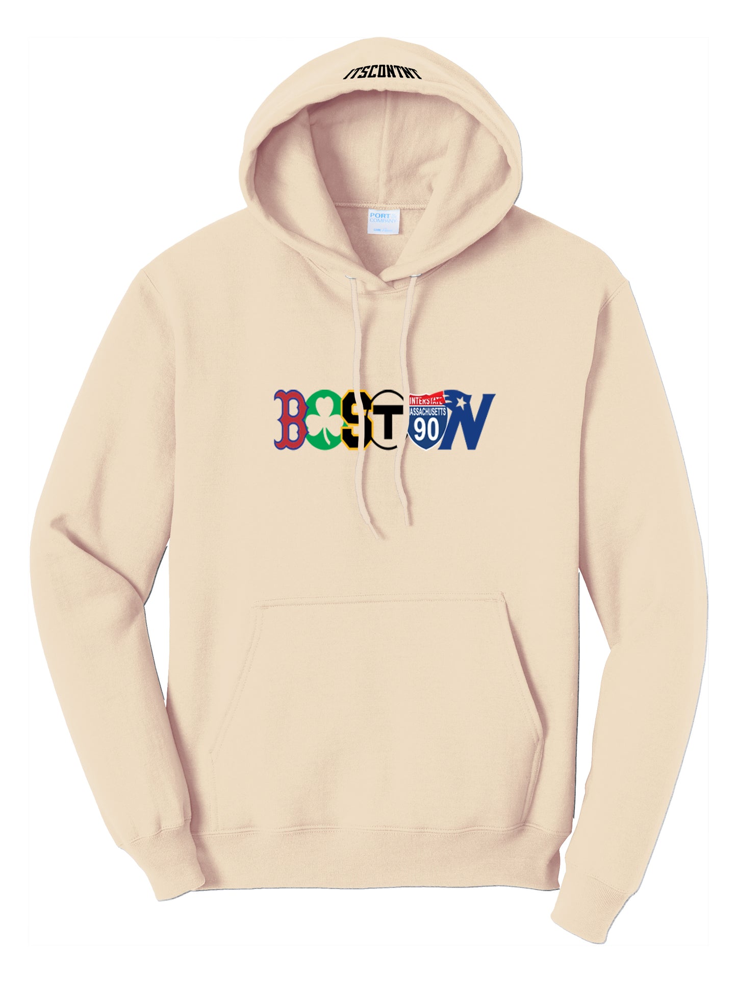 BOSTON CITY LOGO HOODIE