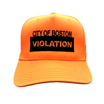 VIOLATION ORANGE NEON HAT