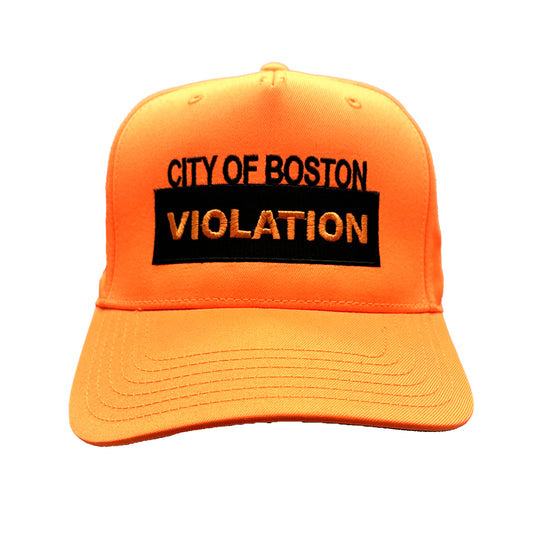 VIOLATION ORANGE NEON HAT