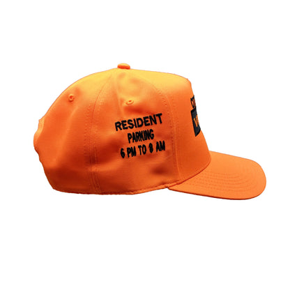 VIOLATION ORANGE NEON HAT