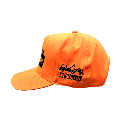 VIOLATION ORANGE NEON HAT